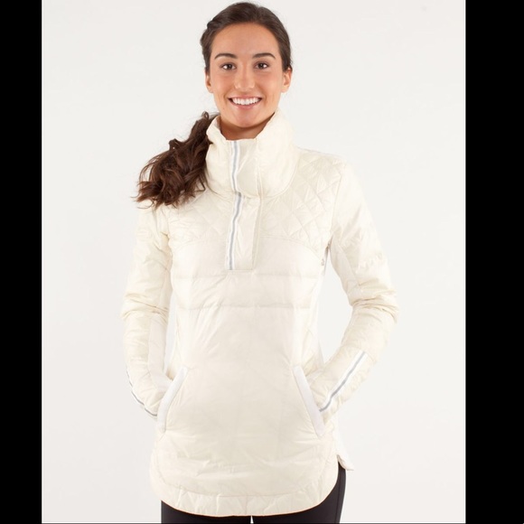 Lululemon What The Fluff Pullover in Polar Cream